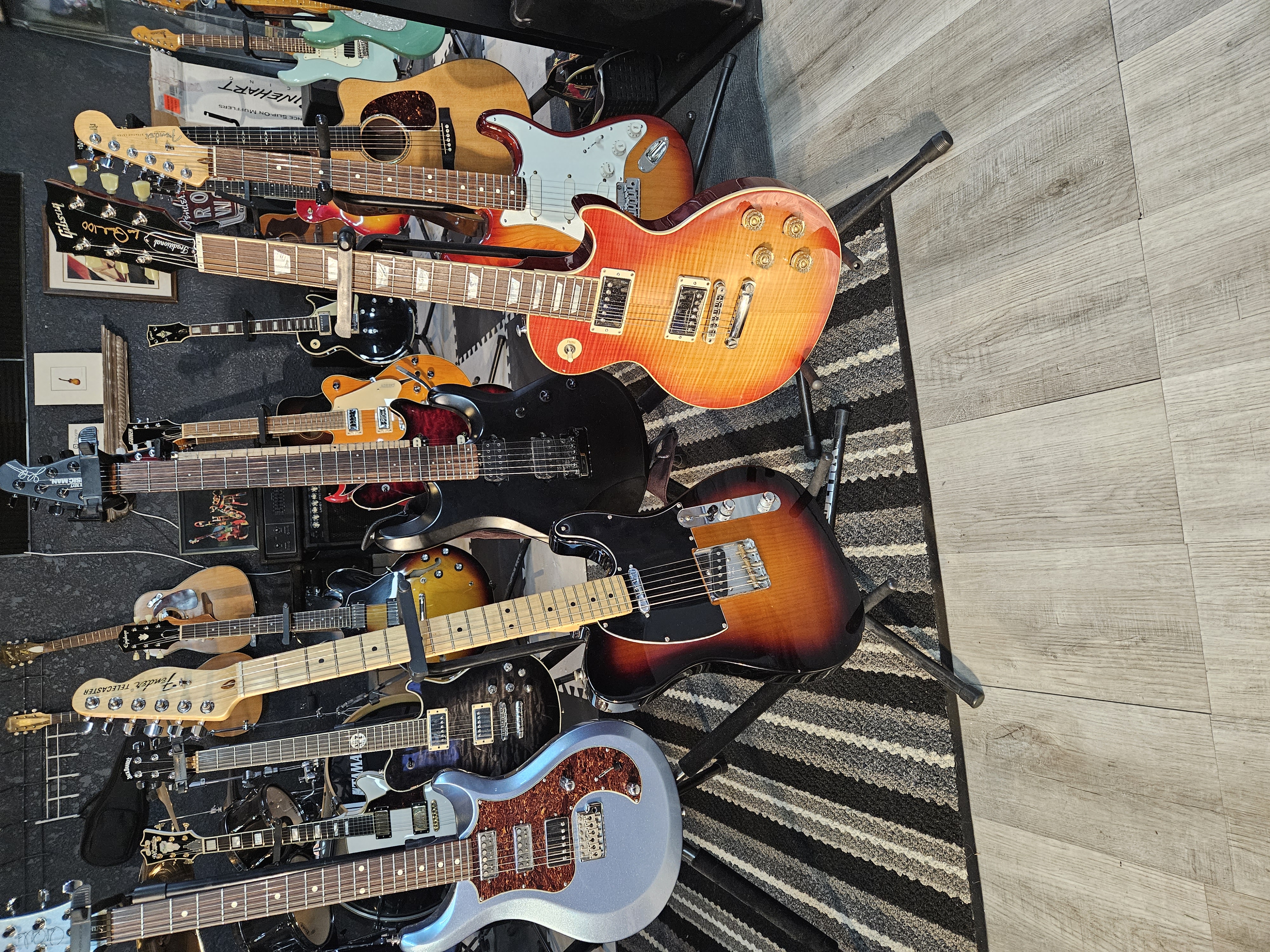 Premium new guitars featuring high-end models from respected manufacturers